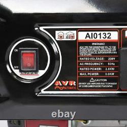 Générateur D'essence Portable Dkiei Lourd Avec Roue 2800w 3,5 Kva Moteur En Cuivre