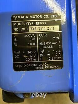 Générateur D'essence Yamaha Ef600