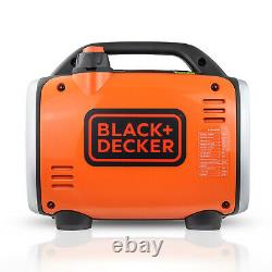 Générateur D'onduleur D'essence Portable Silent Suitcase 900w 1,1kva Black & Decker