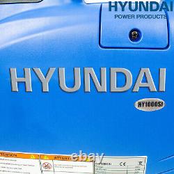 Générateur D'onduleur D'essence Portatif Hyundai 1000w Hy1000si Graded