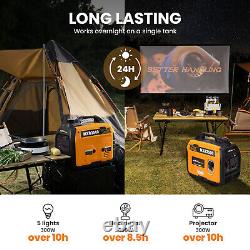 Générateur D'onduleur Portable Compact 3.3kw Max Pour La Sauvegarde De La Maison De Camping