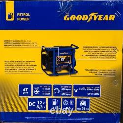 Générateur Goodyear 94 cm3 4t OHV 2,5 CV essence. 1000 W 230 V AVR