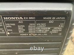 Générateur Honda Ex650