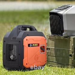 Générateur Inverseur Portable à Essence Silencieux 2200W Valise 4 Temps pour Camping RV