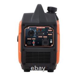 Générateur Inverseur Portable à Essence Silencieux 2200W Valise 4 Temps pour Camping RV