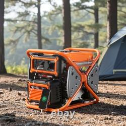 Générateur Inverseur Portable à Essence WILGOON 3200W, Mighty Atom, Valise Camping