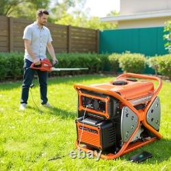 Générateur Inverseur Portable à Essence WILGOON 3200W, Mighty Atom, Valise Camping