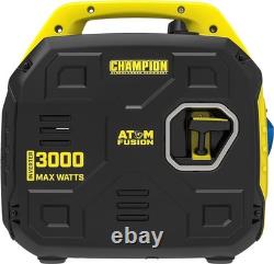 Générateur Inverseur à Essence Champion 240V ? 93001i Silencieux, Portable, 3000W