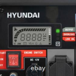 Générateur Inverseur à Essence Hyundai 2200W / 2,2kW, Démarrage Électrique, Onde Sinusoïdale Pure