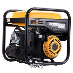 Générateur Inverseur à Essence Portable 3200W Pour Camping Extérieur Charge de Téléphone PC