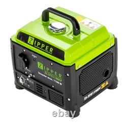 Générateur Inverseur à Essence Zipper STE1100IV 1,1KW Portable