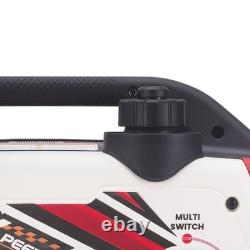 Générateur Inverter 3200W à Essence avec Surveillance par Application Mode ÉCO pour Alimentation Électrique en Extérieur