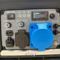 Générateur Inverter 6.5KW GTM GT6500E Démarrage Électrique Silencieux Portable 230V Camping