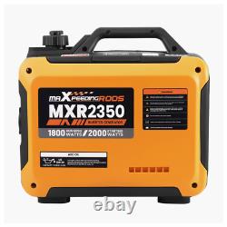 Générateur Inverter Essence 1800W-2000W Portable Silencieux pour Camping Caravane 15kg