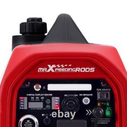 Générateur Inverter Portable 3200W Essence/GPL Démarrage Électrique Application Bluetooth 24kg