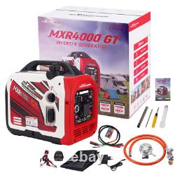 Générateur Inverter Portable 3200W Essence/GPL Démarrage par Application Pour Camping Extérieur