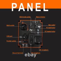 Générateur Inverter Portable GENKINS 3800 Watts avec Télécommande + Démarreur Électrique