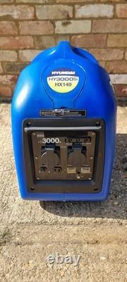 Générateur Inverter Portable Hyundai HY3000SI 2800W Silencieux 4 Temps