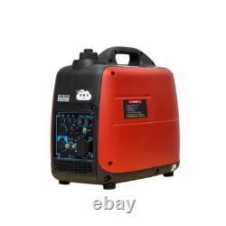 Générateur Inverter Portable Ultra-Silencieux 3500W avec 5000W de Puissance à Essence 220V 50Hz