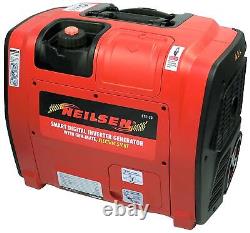 Générateur Inverter Portable à Essence Numérique Intelligent 2000W avec Démarrage Électrique