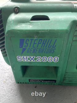 Générateur Inverter Stephill SHX 2000 Moteur Honda 1,7Kva