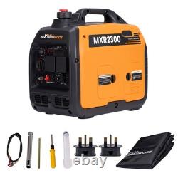 Générateur Inverter à Essence 1800W Portable pour Camping, Fête en Plein Air, Jardin