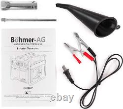 Générateur Inverter à Essence 3,0 Kw Silencieux Portable pour Camping Böhmer-AG i-5000W
