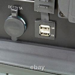 Générateur Inverter à Essence 6,6 kW Démarrage à Distance, Très Portable Valise HY6500SEI