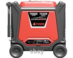 Générateur Inverter à Essence A-iPower 7,5 kW Portable Silencieux en Valise avec Sortie Onde Sinusoïdale