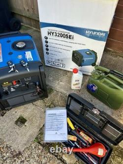 Générateur Inverter à Essence HYUNDAI HY3200SEi Démarrage à Distance et par Clé Numérique