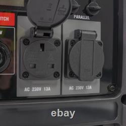 Générateur Inverter à Essence Hyundai 3200W / 3,2kW Onde Sinusoïdale Pure Légère Silencieux