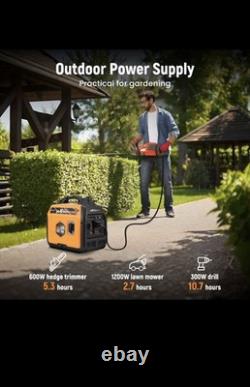 Générateur Inverter à Essence MXR3500 3000W Onde Sinusoïdale Propre