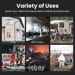 Générateur Inverter à Essence Silencieux Portable 3,5KW 4 Temps pour Camping MXR4500i