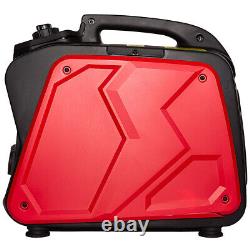 Générateur Inverter à Essence Valise 4 Temps 2,0kW 100CC Alimentation Électrique Extérieure