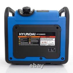 Générateur Inverter à essence Hyundai 2200W / 2.2kW, Démarrage électrique HY2250SEi