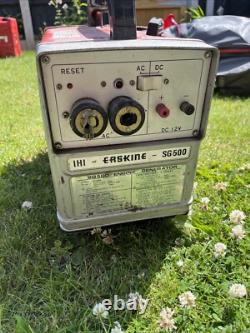 Générateur Portable à Essence Erskine Classique Rare Japon Breadsall Derby Projet