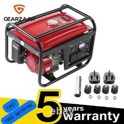 Générateur à essence 3,2 kW 6,5 CV 240V/110V/12V/50HZ Prise UK pour intérieur et extérieur