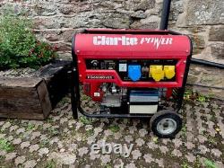 Générateur à essence CLARKE PG6500ADVES EURO 5 5.5kVA (230V/110V) à double tension