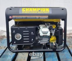 Générateur à essence Champion 3000w pour bateau de camping DIY avec démarrage par bouton-poussoir