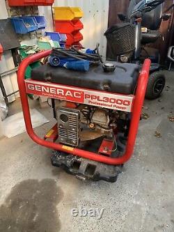 Générateur à essence Generac PPL3000 230/115VAC 2,6 kW en continu Générateur à essence Generac PPL3000 230/115VAC 2,6 kW en continu