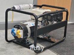 Générateur à essence Honda GX200 6.5Hp 3.5Kva avec cadre complet et prises arrière