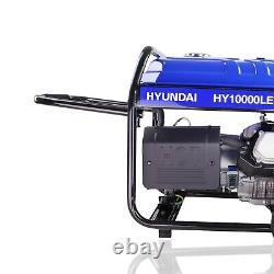 Générateur à essence Hyundai 8kW / 10kVA Démarrage manuel et électrique Site HY10000LEK-2