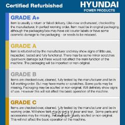 Générateur à essence Hyundai Grade A+ HY10000LEK-2 de 8kW/10kVA avec démarrage par rappel/électrique