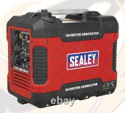 Générateur à essence SEALEY 2500w Inverter Onde Sinusoïdale Pure Puissance Instantanée 4 Temps