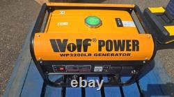 Générateur à essence WOLF 3200 W 6,5 CV 4 kVA WP3200LR