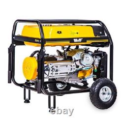 Générateur à essence WPB7510LR 5500w 6.9KVA 13HP Portable de secours pour site Wolf
