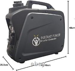 Générateur à essence avec onduleur de puissance portable en valise 4 temps 4CV 1200W 12V 230V