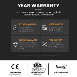 Générateur à essence inversé 2.3KW 230V moteur à 4 temps support parallèle