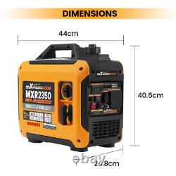 Générateur à essence inverter 2KW 230V moteur 4 temps support parallèle pour extérieur