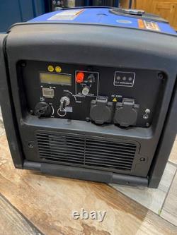 Générateur à essence inverter 3,2 kW 3200W télécommandé / silencieux HY3200SEI 27 heures d'autonomie